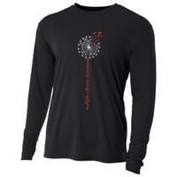 Multiple Sclerosis Dandelion MS Awareness Cooling Performance Long Sleeve Crew