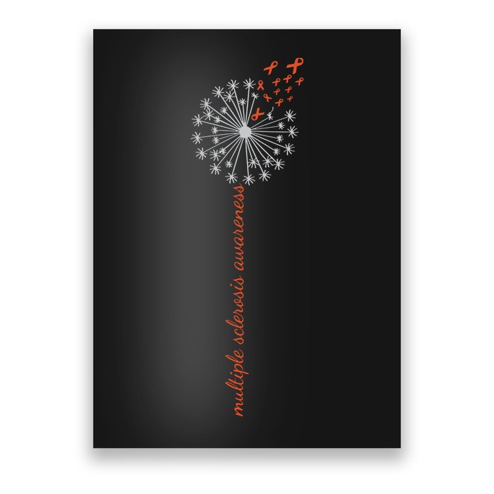 Multiple Sclerosis Dandelion MS Awareness Poster