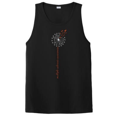 Multiple Sclerosis Dandelion MS Awareness PosiCharge Competitor Tank