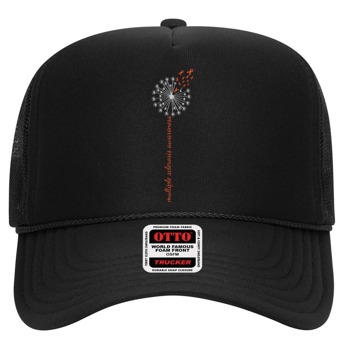 Multiple Sclerosis Dandelion MS Awareness Trucker Hat