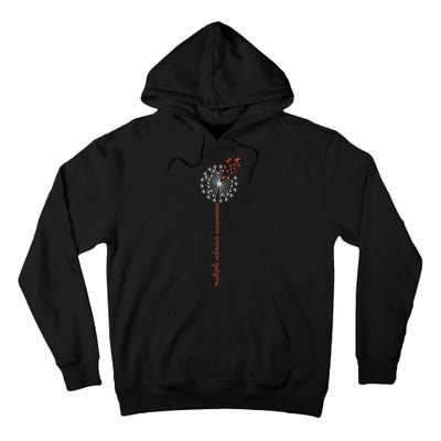 Multiple Sclerosis Dandelion MS Awareness Tall Hoodie