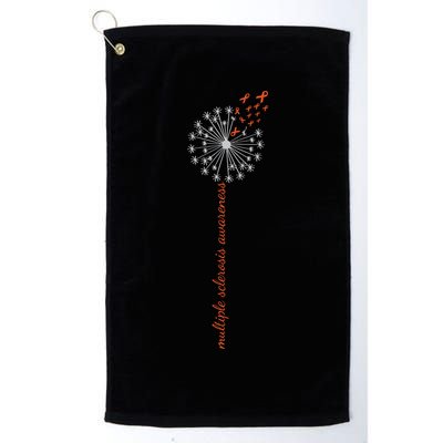 Multiple Sclerosis Dandelion MS Awareness Golf Towel