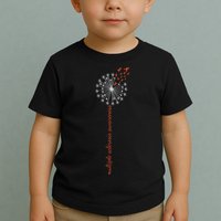 Multiple Sclerosis Dandelion MS Awareness Toddler T-Shirt