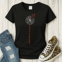 Multiple Sclerosis Dandelion MS Awareness Womens T-Shirt