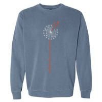 Multiple Sclerosis Dandelion MS Awareness Garment-Dyed Sweatshirt