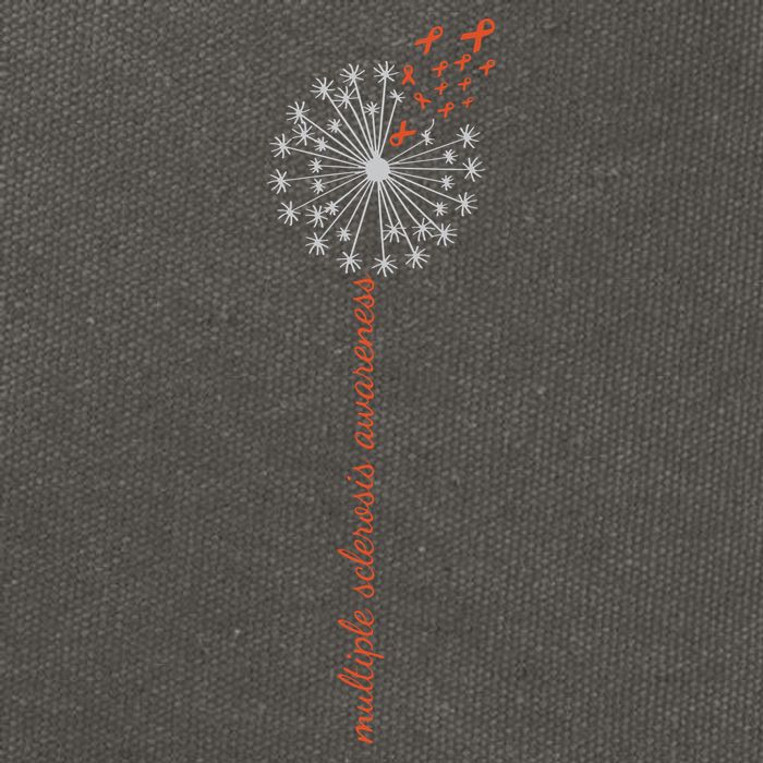 Multiple Sclerosis Dandelion MS Awareness Cotton Canvas Backpack