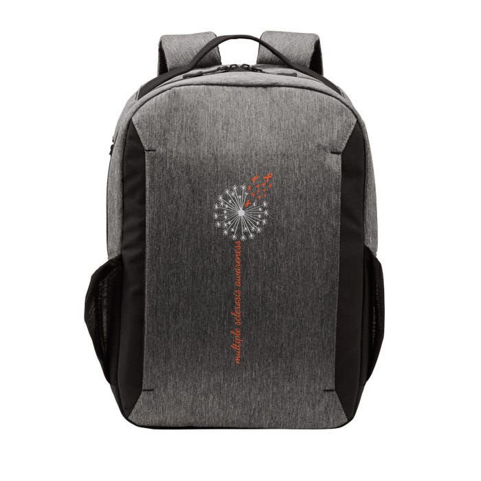 Multiple Sclerosis Dandelion MS Awareness Vector Backpack