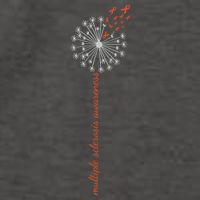 Multiple Sclerosis Dandelion MS Awareness Vector Backpack