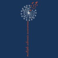 Multiple Sclerosis Dandelion MS Awareness Infant Baby Jersey Bodysuit