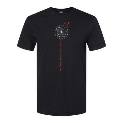 Multiple Sclerosis Dandelion MS Awareness Softstyle CVC T-Shirt