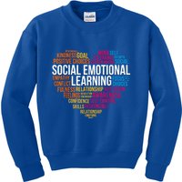 Matching Social Emotional Learning Team Counselor Sel Day Kids Sweatshirt