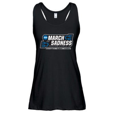 March Sadness Everything Is Cancelled Ladies Essential Flowy Tank