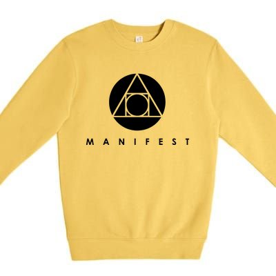 Manifestattion Symbol Essential Premium Crewneck Sweatshirt