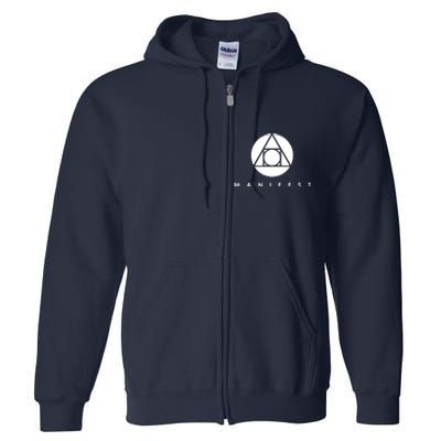 Manifestattion Symbol Essential Full Zip Hoodie