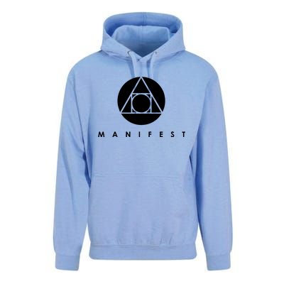 Manifestattion Symbol Essential Unisex Surf Hoodie