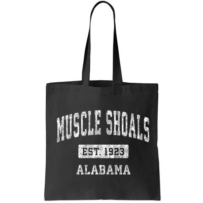 Muscle Shoals Est 1923 Alabama Al Vintage Sports Established Design Bag