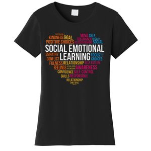 Matching Social Emotional Learning Team Counselor Sel Day Women's T-Shirt