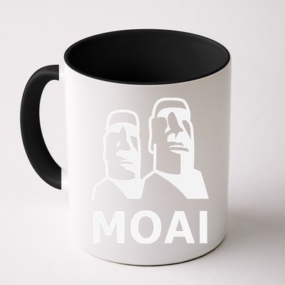 Moai Statues Easter Island Heads Polynesia Mug