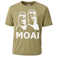 Moai Statues Easter Island Heads Polynesia Performance Shirt