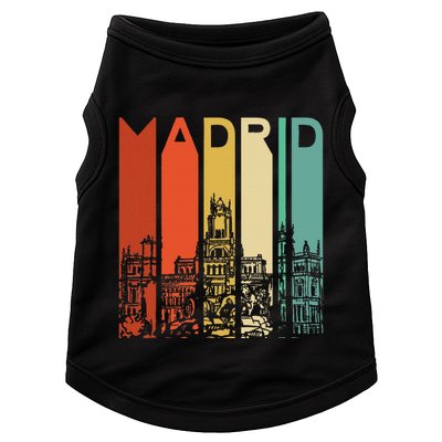 Madrid Spain Espana Barcelona Catalonia Spanish Retro Basque Doggie Tank