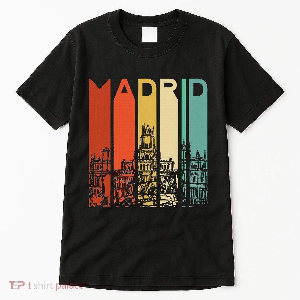 Madrid Spain Espana Barcelona Catalonia Spanish Retro Basque Tall T-Shirt