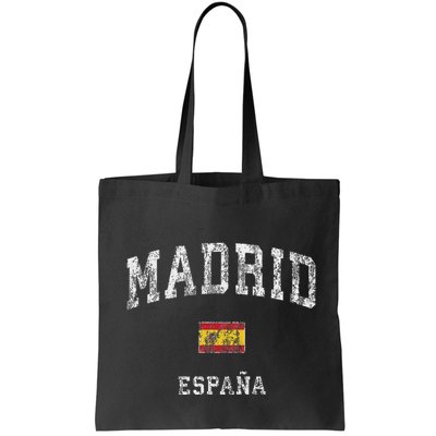 Madrid Spain Espana Vintage Athletic Sports Design Bag