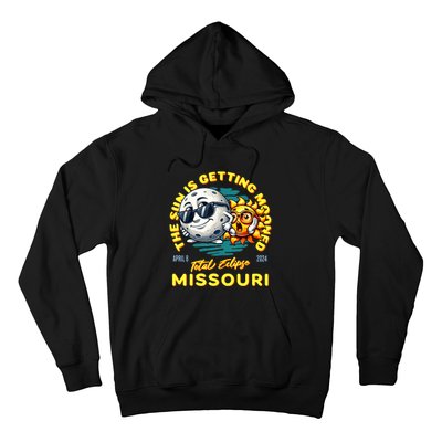 Missouri Solar Eclipse Apr 8 2024 Sun Is Getting Mooned Hoodie