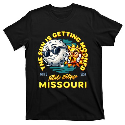 Missouri Solar Eclipse Apr 8 2024 Sun Is Getting Mooned T-Shirt