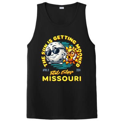 Missouri Solar Eclipse Apr 8 2024 Sun Is Getting Mooned PosiCharge Competitor Tank