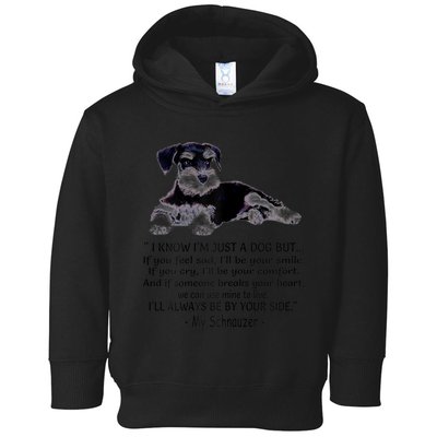 Miniature Schnauzer Funny Gift Toddler Hoodie
