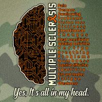 Multiple Sclerosis Facts Ms Awareness Support Graphic Legacy Tie Dye Trucker Hat