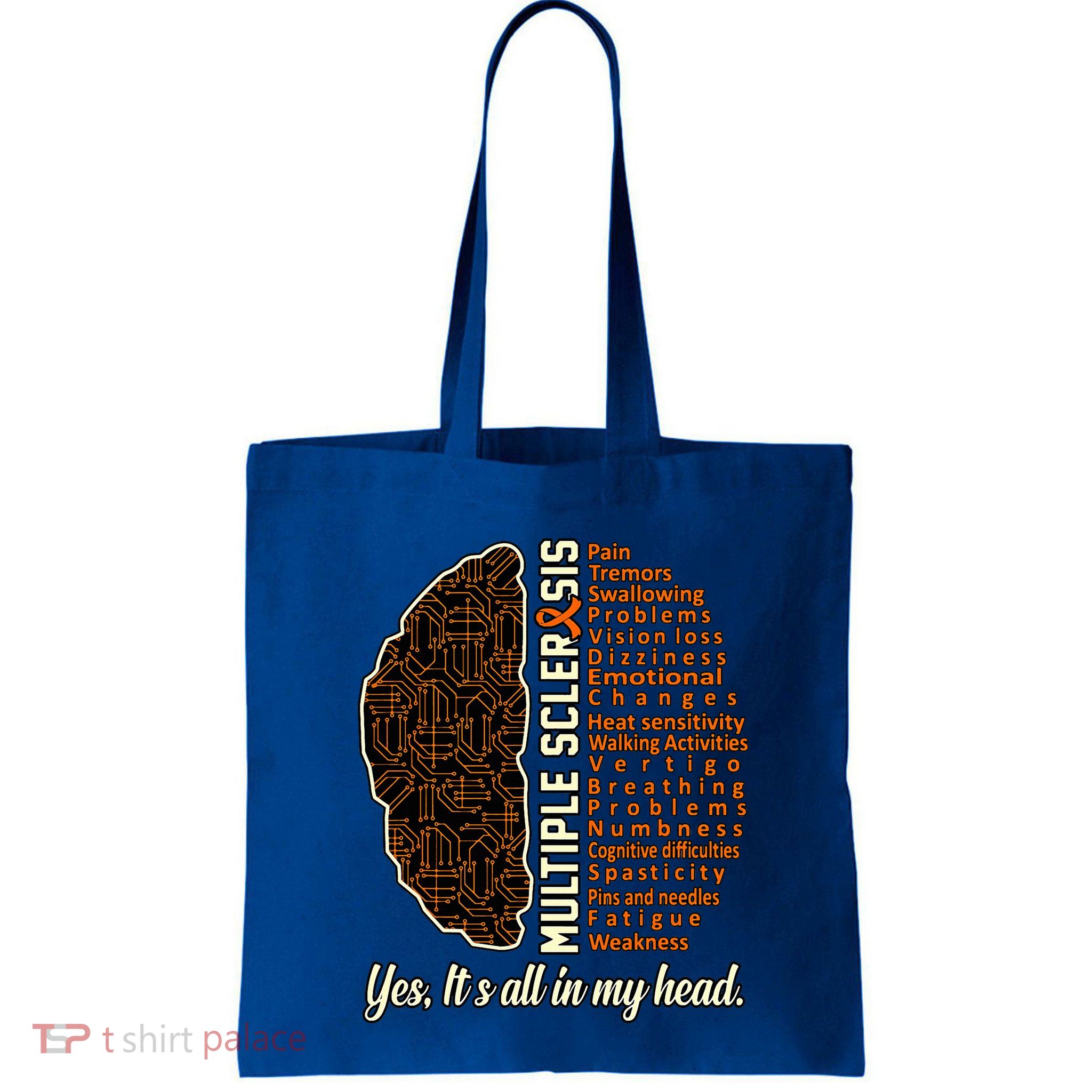 Multiple Sclerosis Facts Ms Awareness Support Graphic Bag