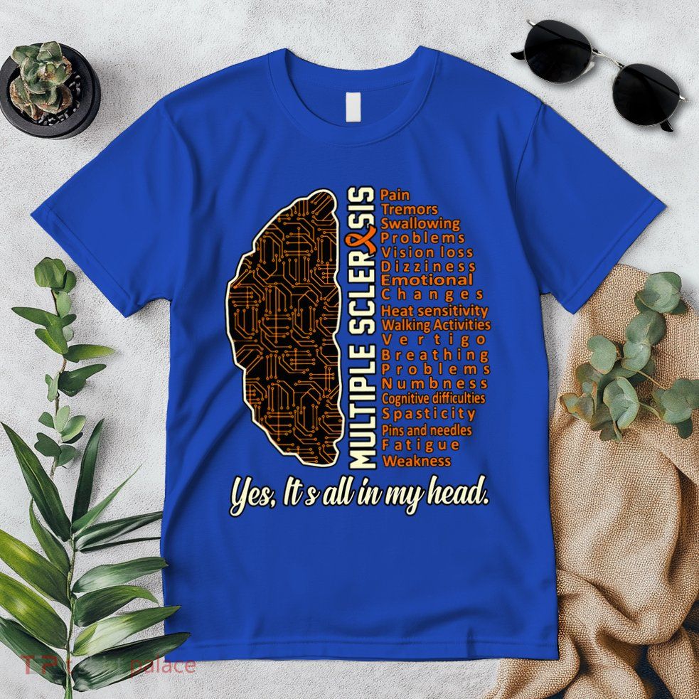 Multiple Sclerosis Facts Ms Awareness Support Graphic Premium T-Shirt