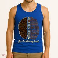 Multiple Sclerosis Facts Ms Awareness Support Graphic Tank Top