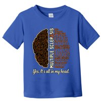Multiple Sclerosis Facts Ms Awareness Support Graphic Toddler T-Shirt