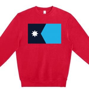 Minnesota State Flag Premium Crewneck Sweatshirt