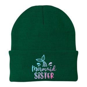 Mermaid Sister Funny Women Family Matching Birthday Knit Cap Winter Beanie