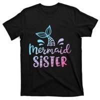 Mermaid Sister Funny Women Family Matching Birthday T-Shirt