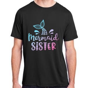 Mermaid Sister Funny Women Family Matching Birthday Adult ChromaSoft Performance T-Shirt