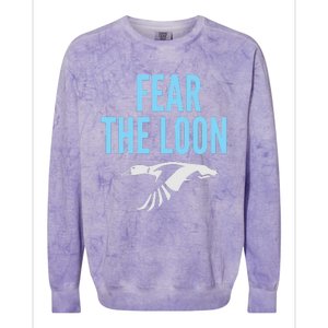 Minnesota Soccer Fear The Loon Fc  United Colorblast Crewneck Sweatshirt