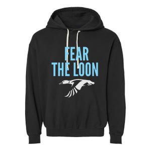 Minnesota Soccer Fear The Loon Fc  United Garment-Dyed Fleece Hoodie