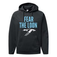 Minnesota Soccer Fear The Loon Fc  United Performance Fleece Hoodie