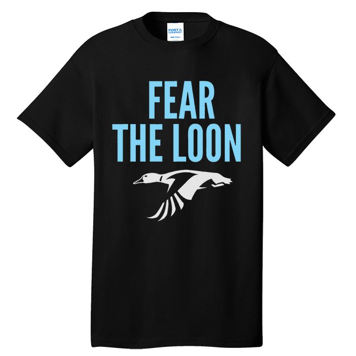 Minnesota Soccer Fear The Loon Fc  United Tall T-Shirt