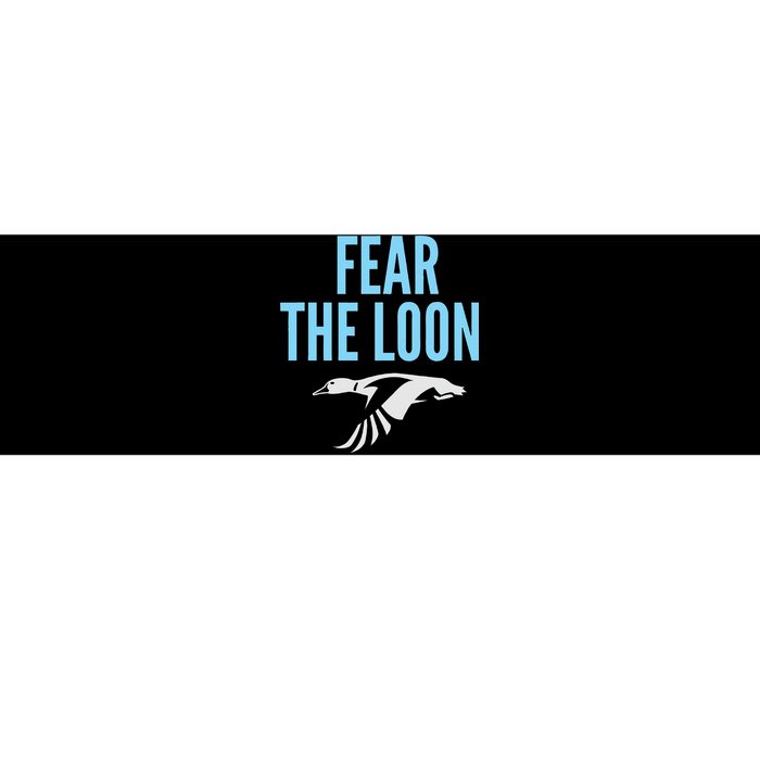 Minnesota Soccer Fear The Loon Fc  United Bumper Sticker