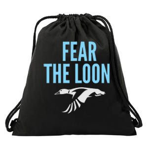 Minnesota Soccer Fear The Loon Fc  United Drawstring Bag