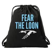 Minnesota Soccer Fear The Loon Fc  United Drawstring Bag