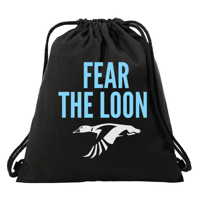 Minnesota Soccer Fear The Loon Fc  United Drawstring Bag