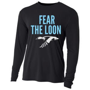 Minnesota Soccer Fear The Loon Fc  United Cooling Performance Long Sleeve Crew