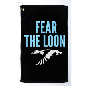 Minnesota Soccer Fear The Loon Fc  United Platinum Collection Golf Towel