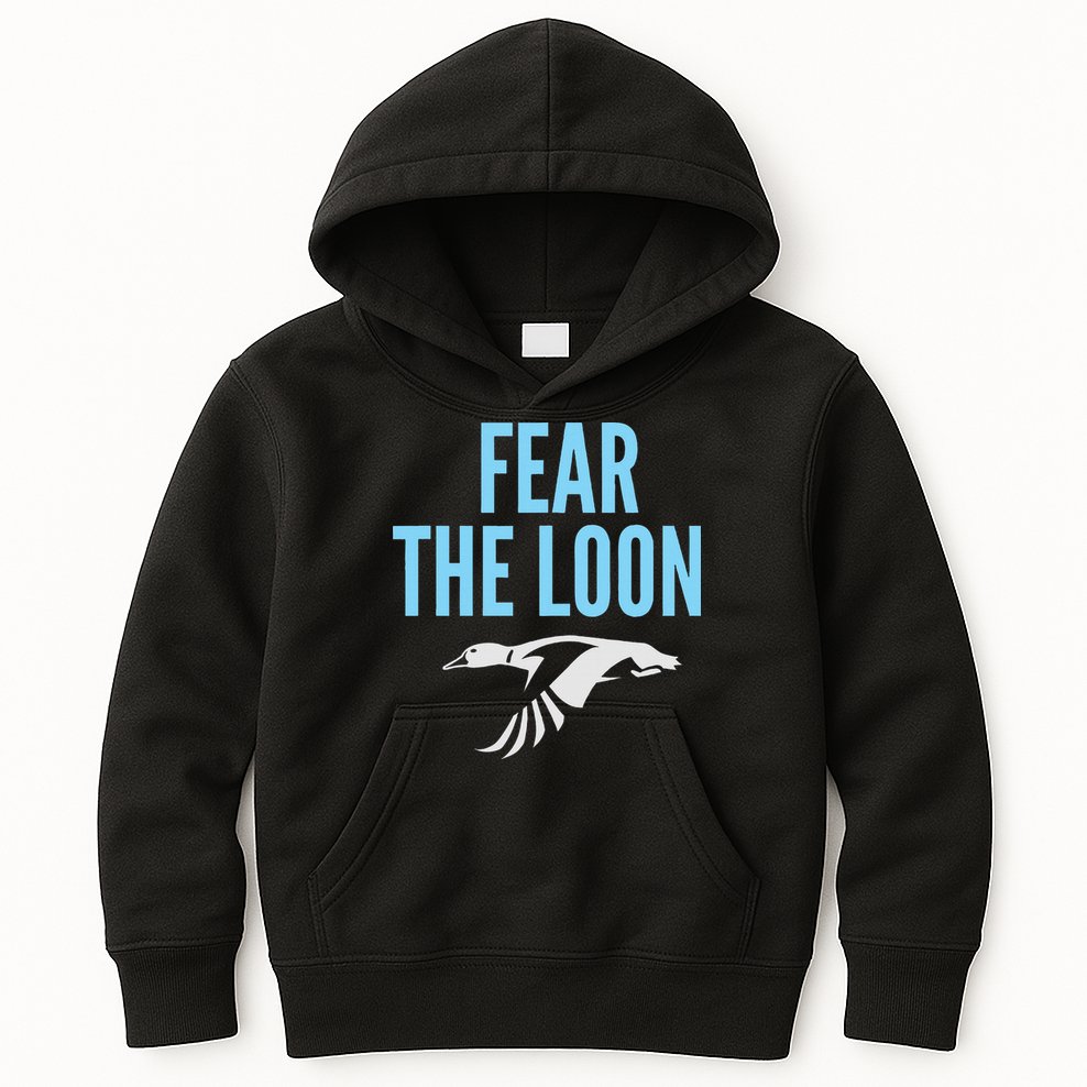 Minnesota Soccer Fear The Loon Fc  United Kids Hoodie